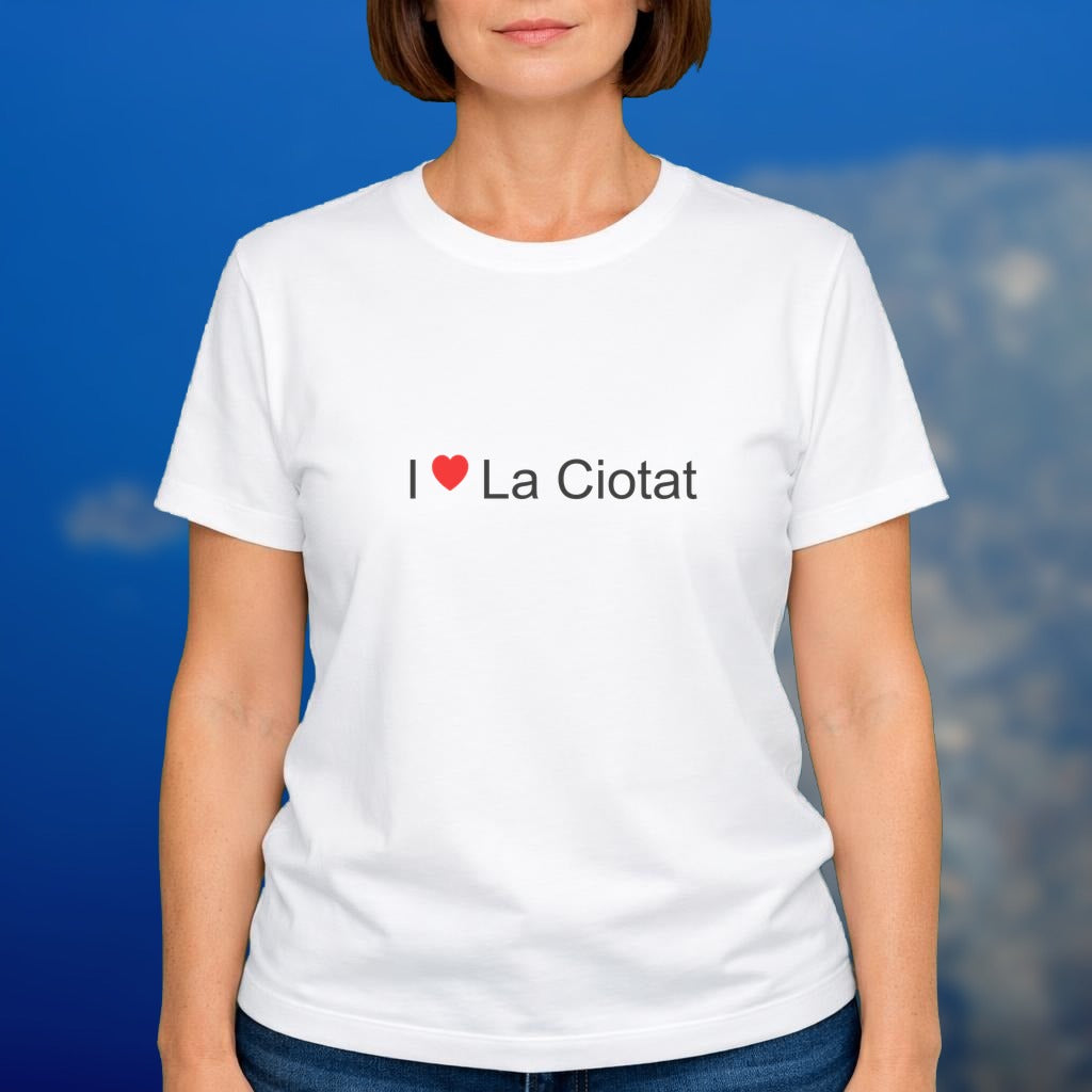 T-shirt I love la ciotat
