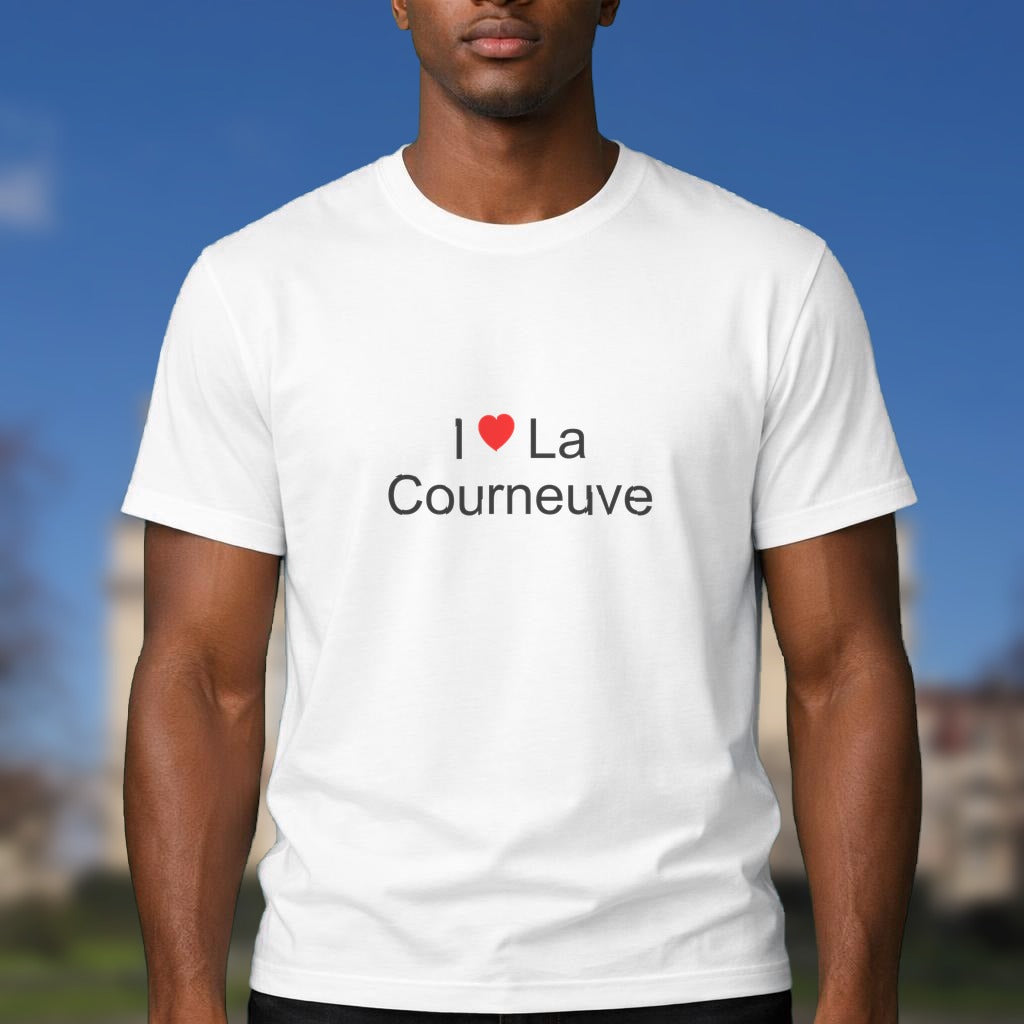 T-shirt I love la courneuve