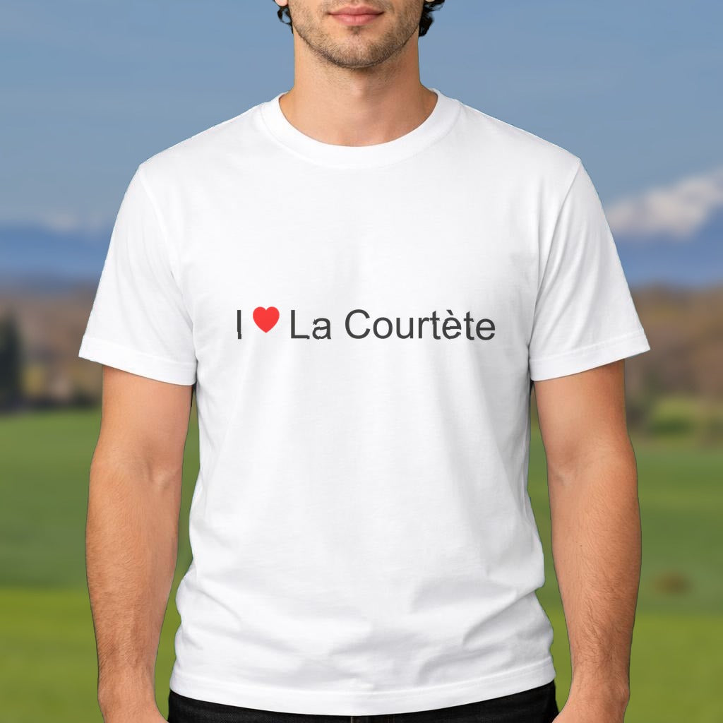 T-shirt I love la courtète