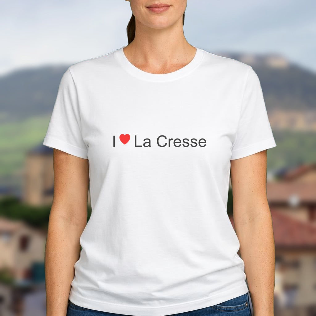 T-shirt I love la cresse