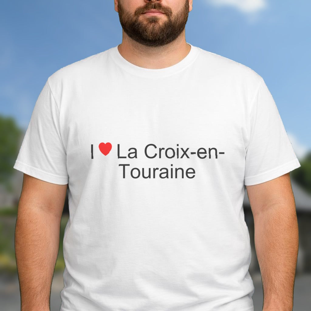T-shirt I love la croix-en-touraine
