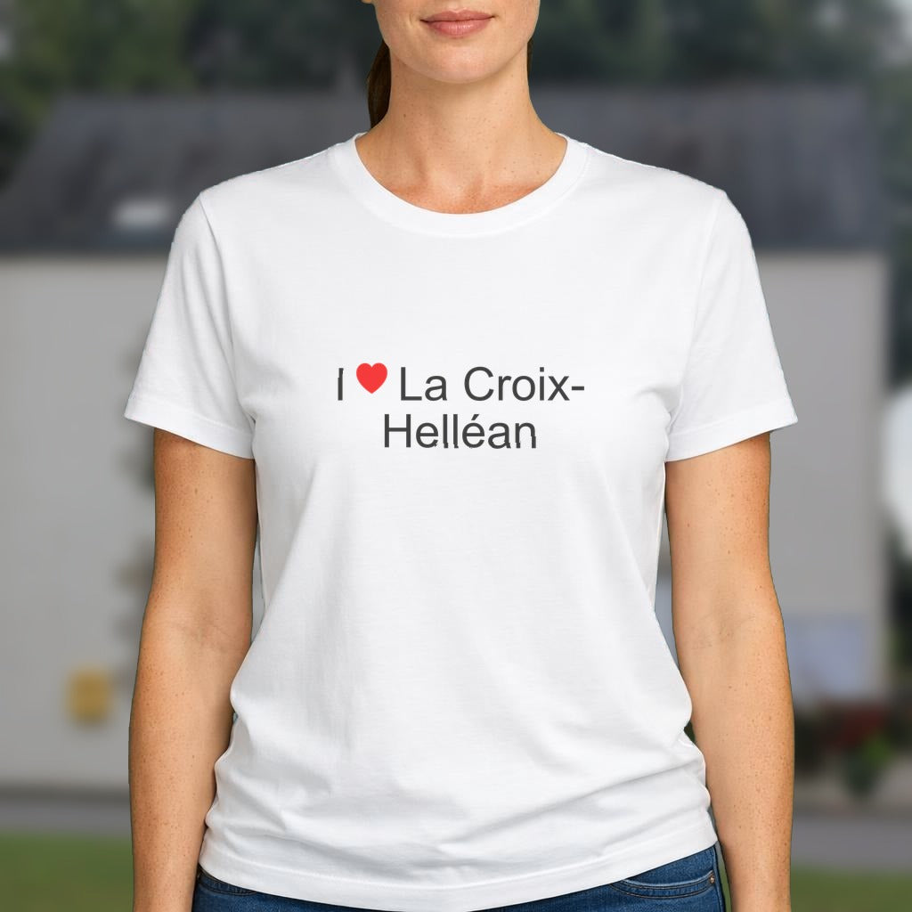 T-shirt I love la croix-helléan