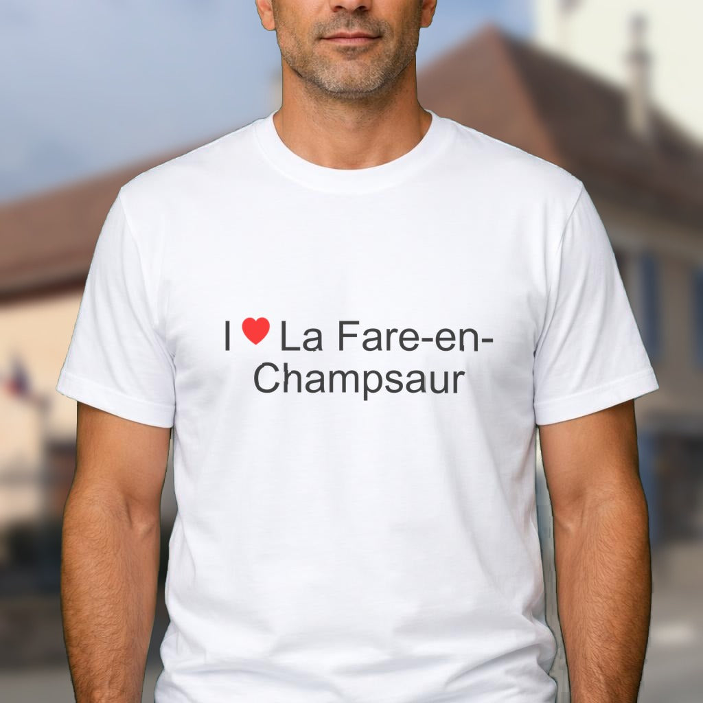 T-shirt I love la fare-en-champsaur