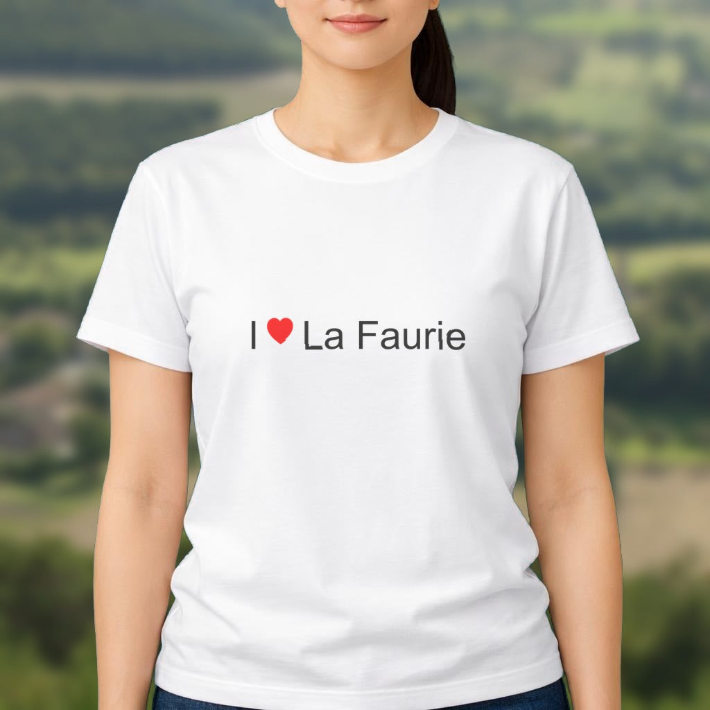T-shirt I love la faurie