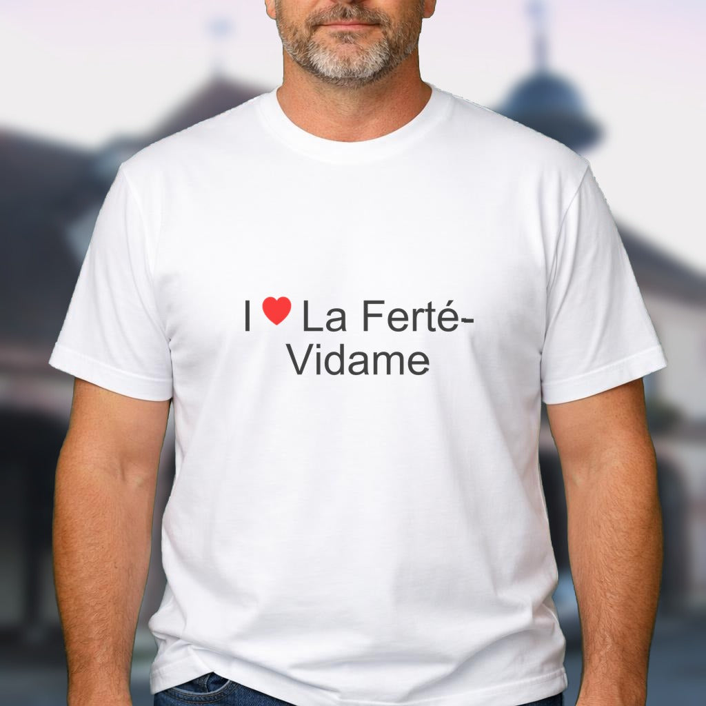 T-shirt I love la ferté-vidame
