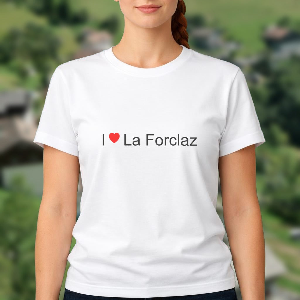 T-shirt I love la forclaz
