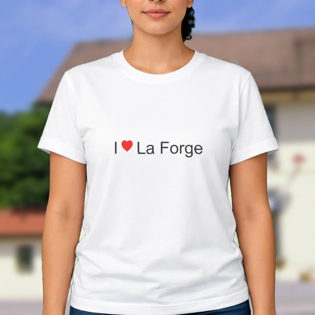 T-shirt I love la forge