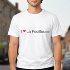 T-shirt I love la fouillouse