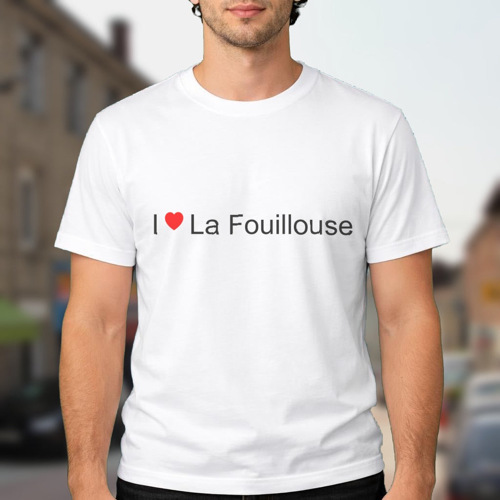 T-shirt I love la fouillouse