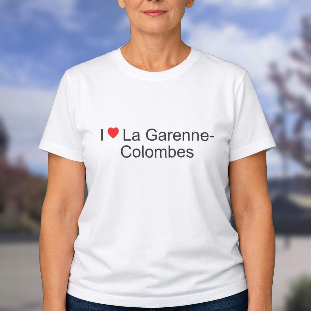 T-shirt I love la garenne-colombes