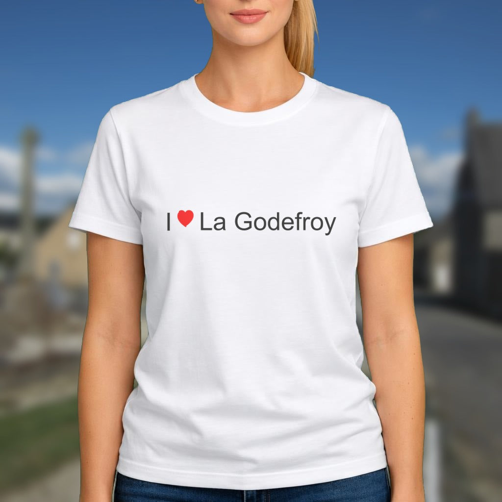T-shirt I love la godefroy