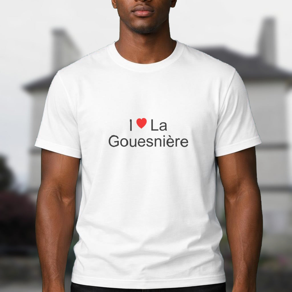 T-shirt I love la gouesnière