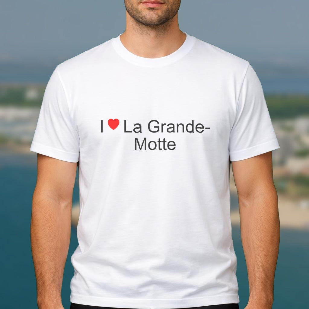 T-shirt I love la grande-motte