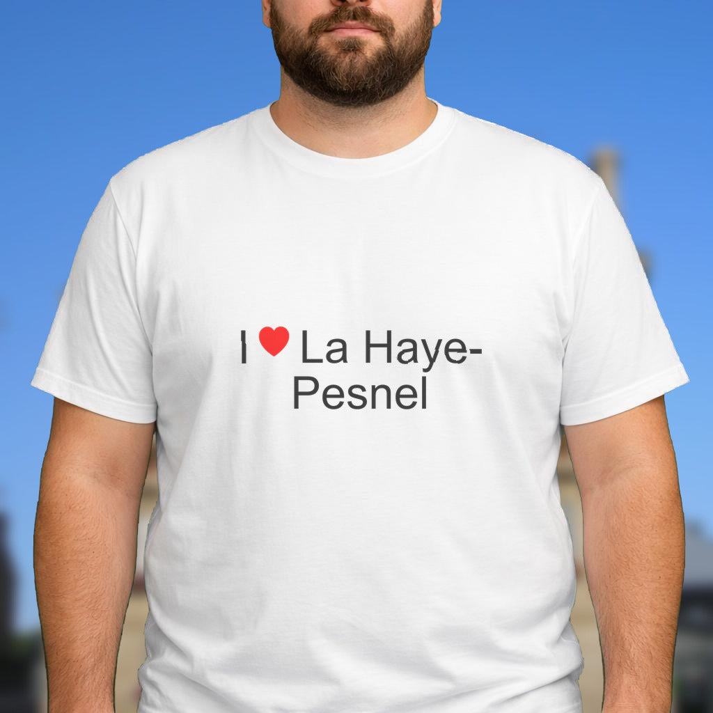T-shirt I love la haye-pesnel