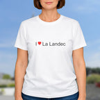 T-shirt I love la landec