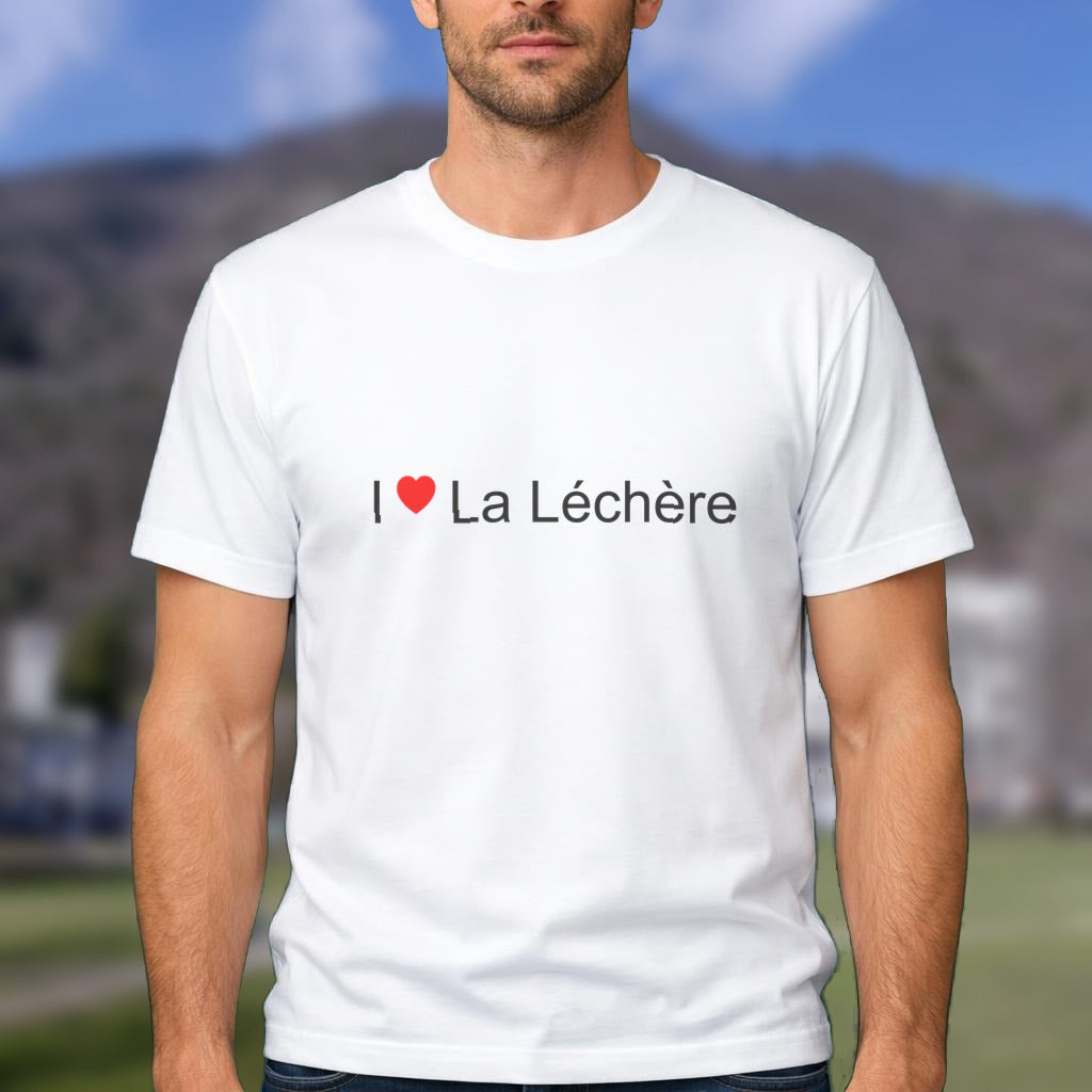 T-shirt I love la léchère