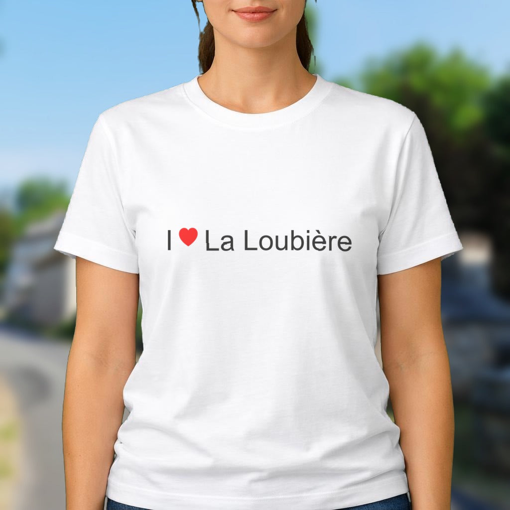 T-shirt I love la loubière