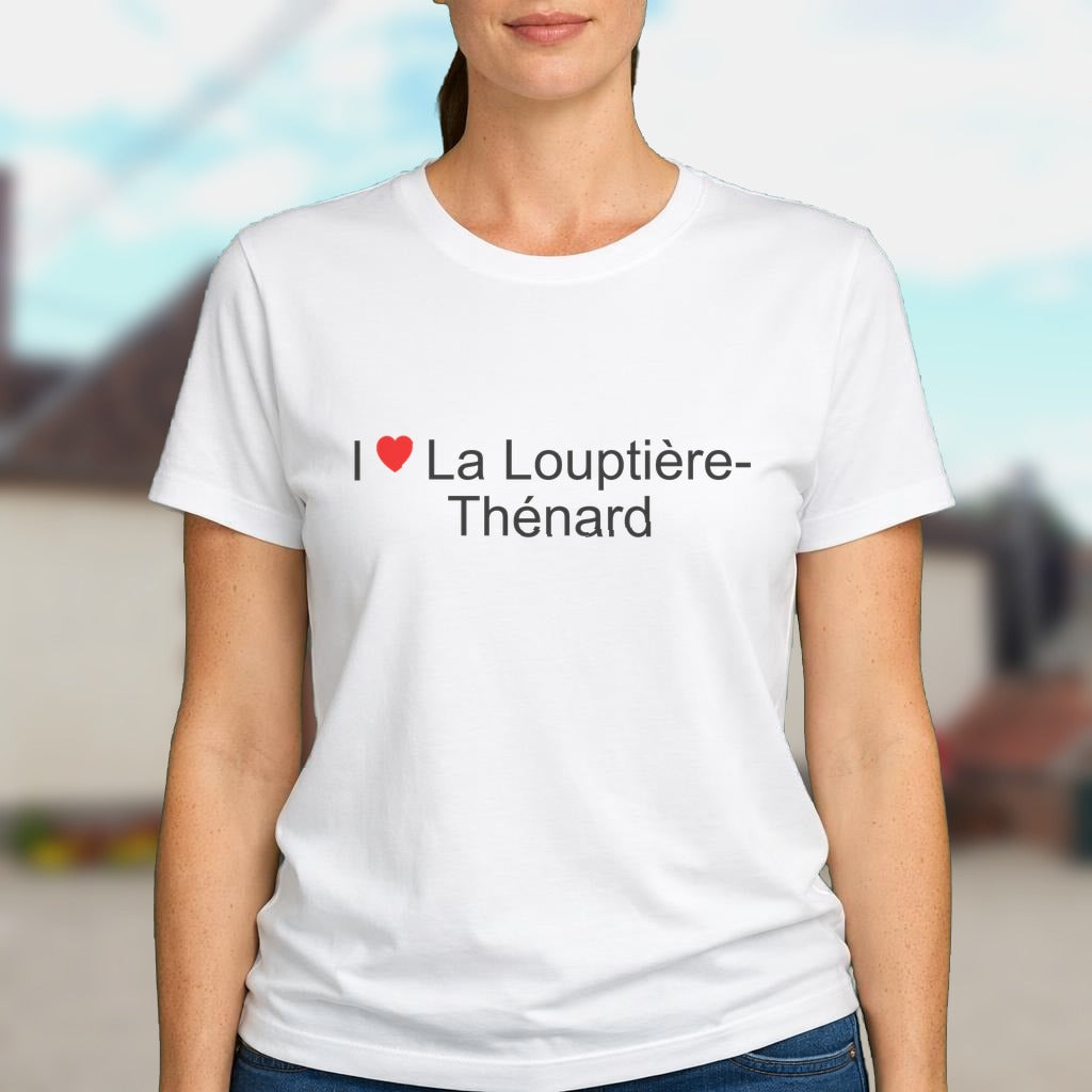 T-shirt I love la louptière-thénard