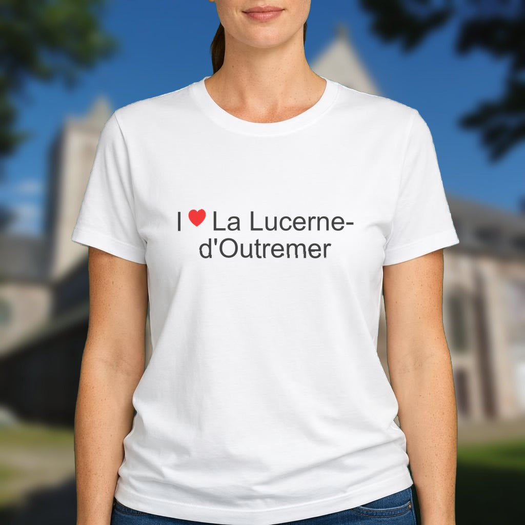 T-shirt I love la lucerne-d'outremer