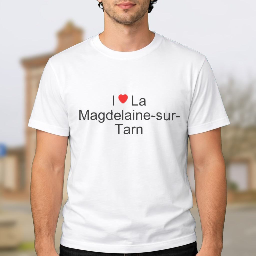 T-shirt I love la magdelaine-sur-tarn