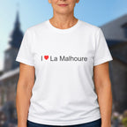 T-shirt I love la malhoure