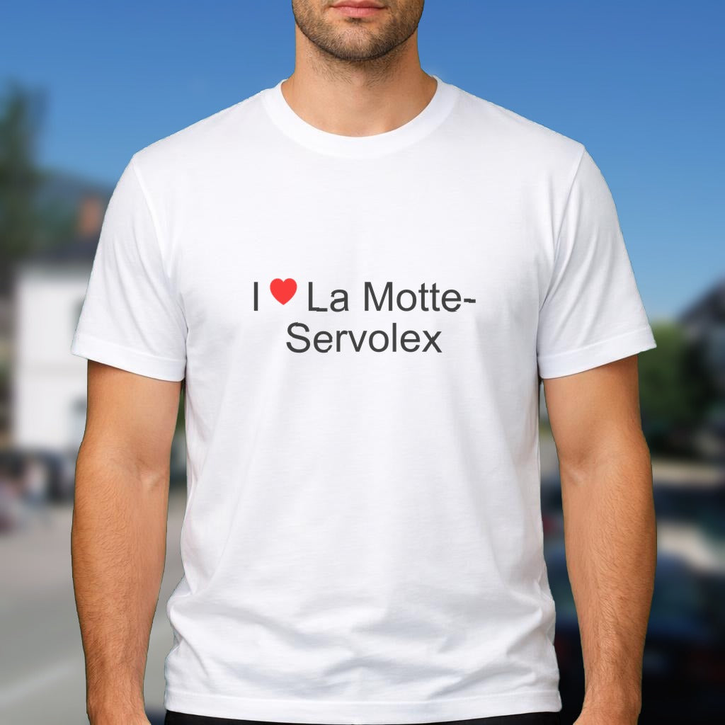 T-shirt I love la motte-servolex