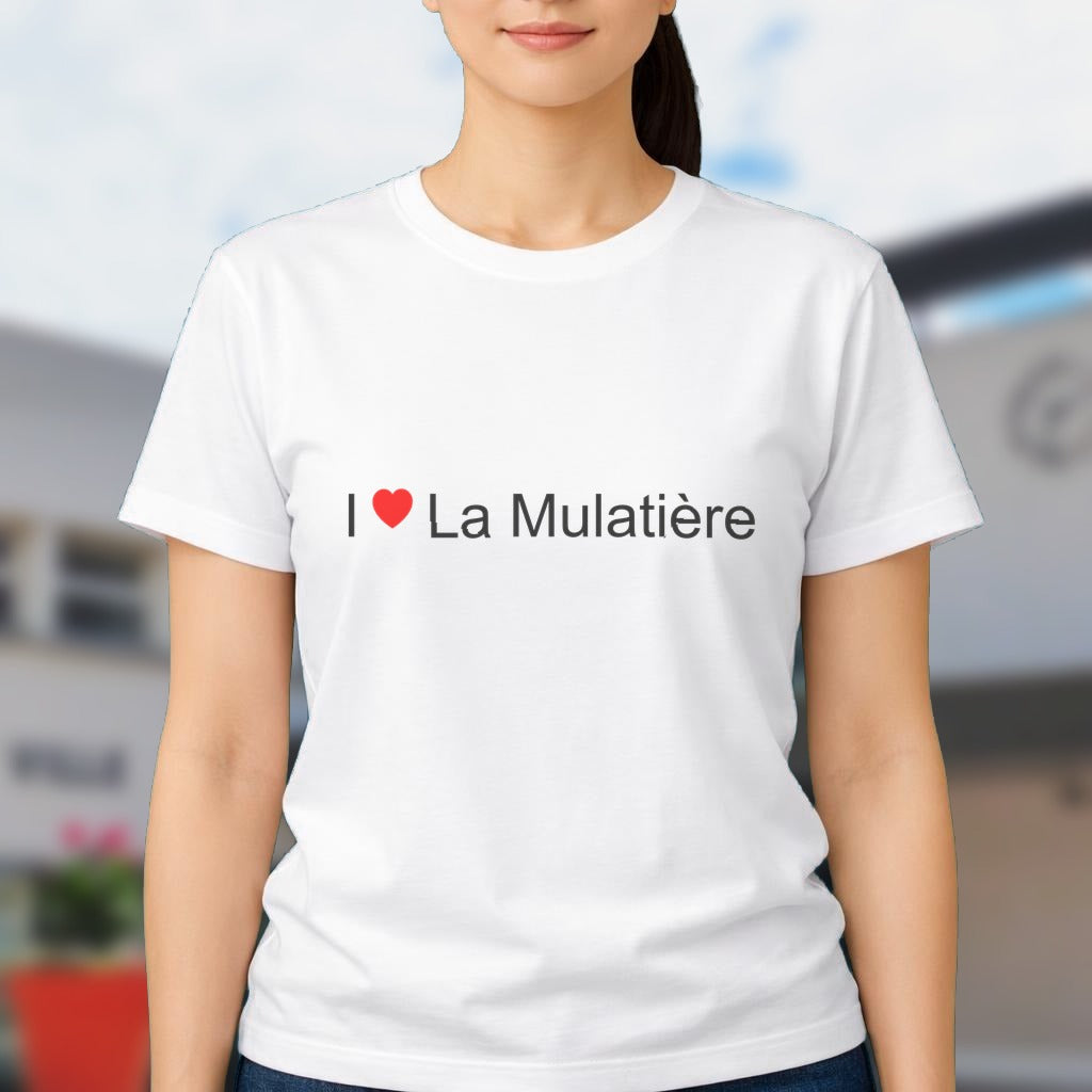 T-shirt I love la mulatière