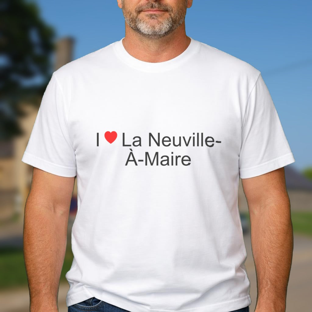 T-shirt I love la neuville-à-maire