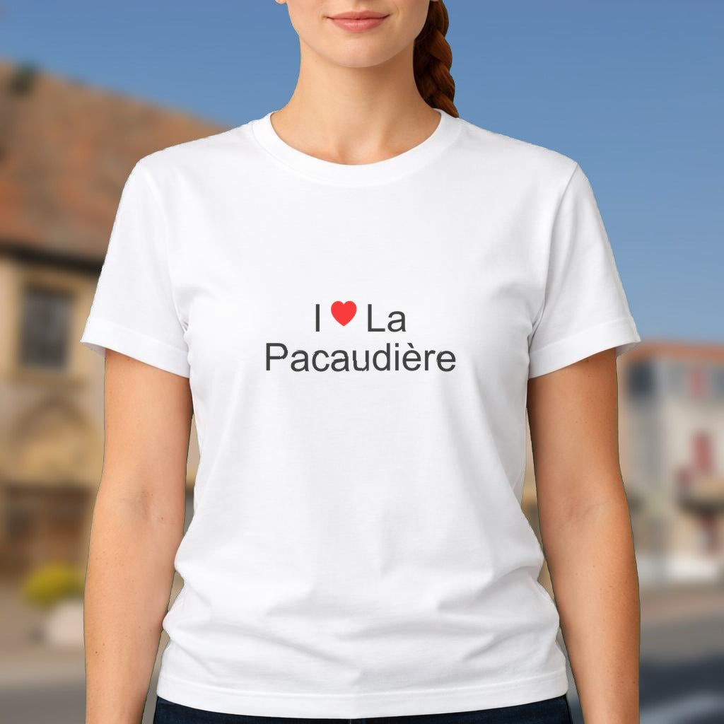 T-shirt I love la pacaudière