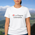 T-shirt I love la plagne tarentaise