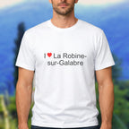 T-shirt I love la robine-sur-galabre