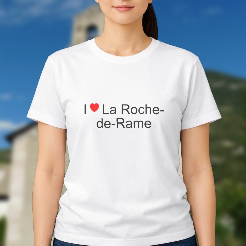 T-shirt I love la roche-de-rame