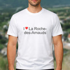 T-shirt I love la roche-des-arnauds