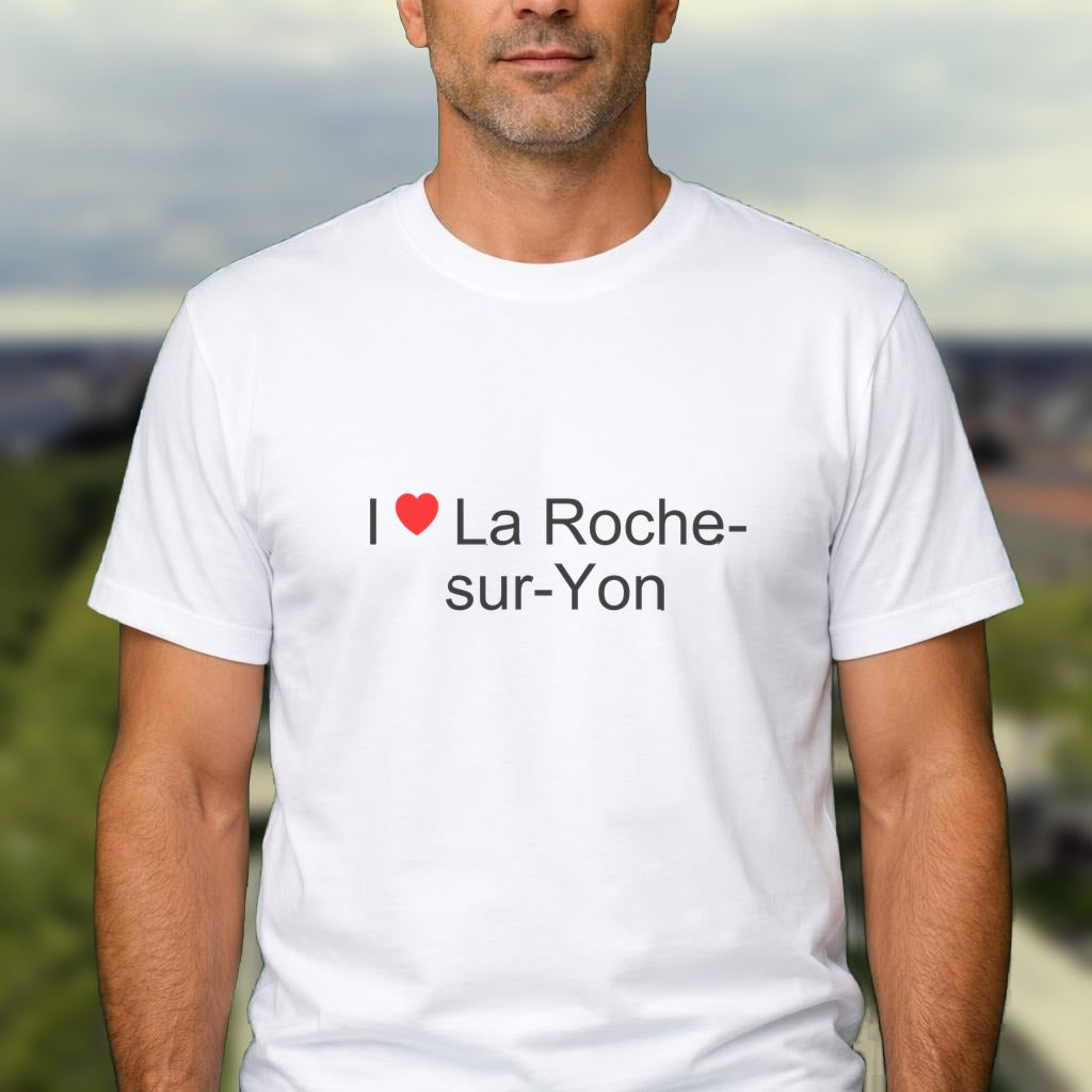 T-shirt I love la roche-sur-yon