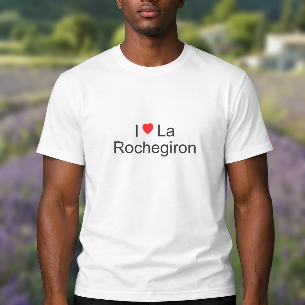T-shirt I love la rochegiron
