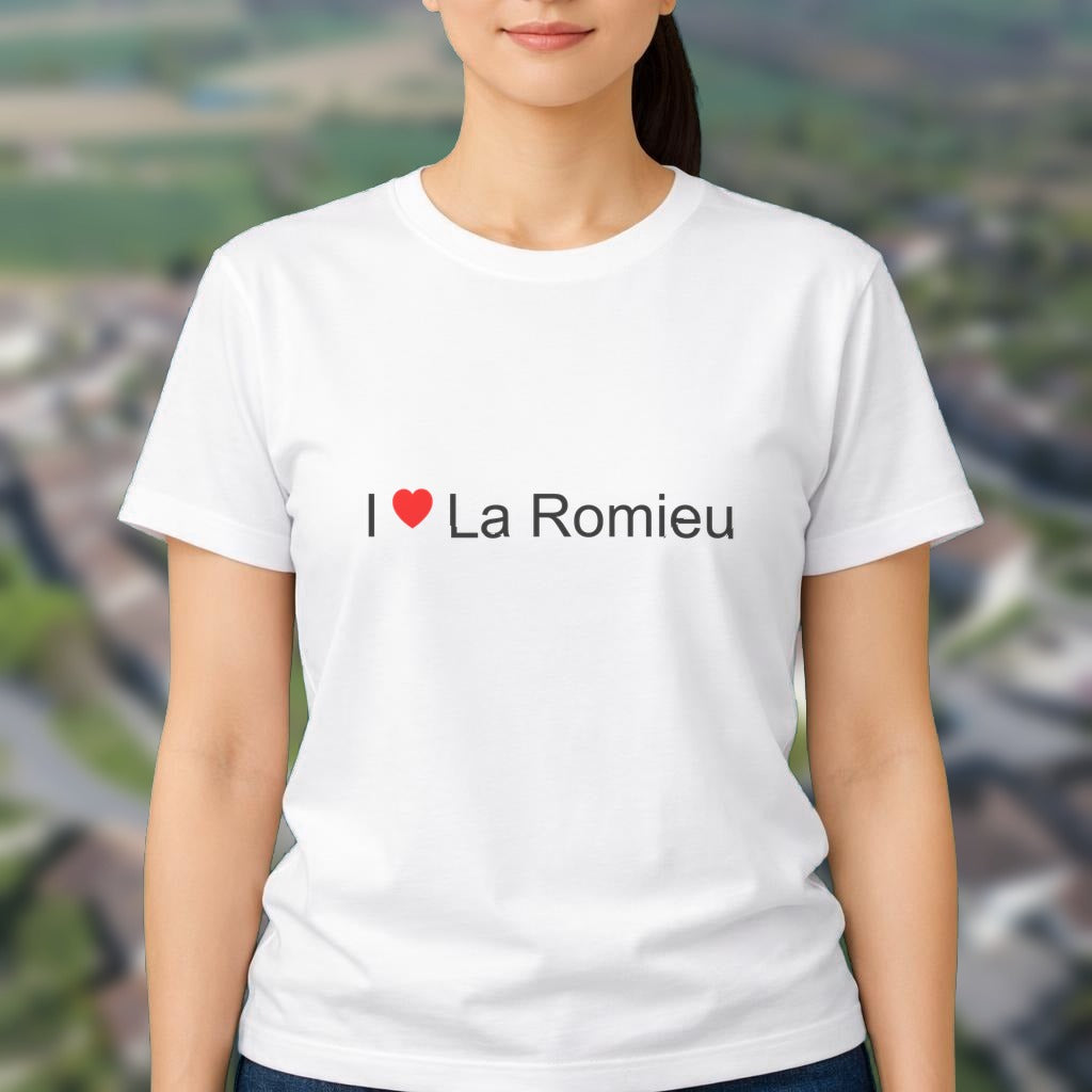 T-shirt I love la romieu