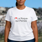 T-shirt I love la roque-sur-pernes
