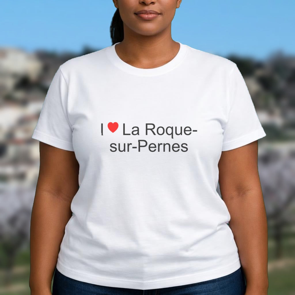 T-shirt I love la roque-sur-pernes