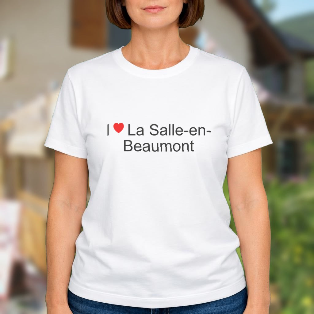 T-shirt I love la salle-en-beaumont