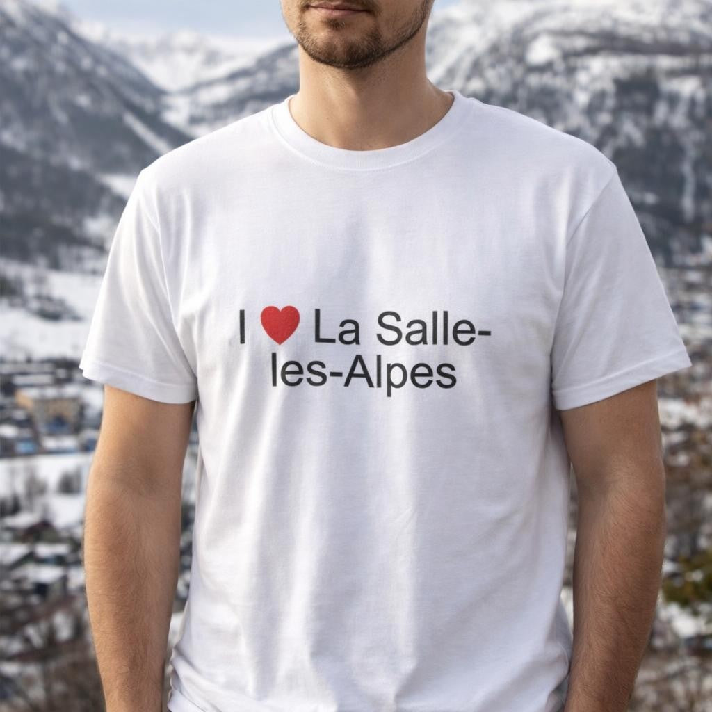T-shirt I love la salle-les-alpes