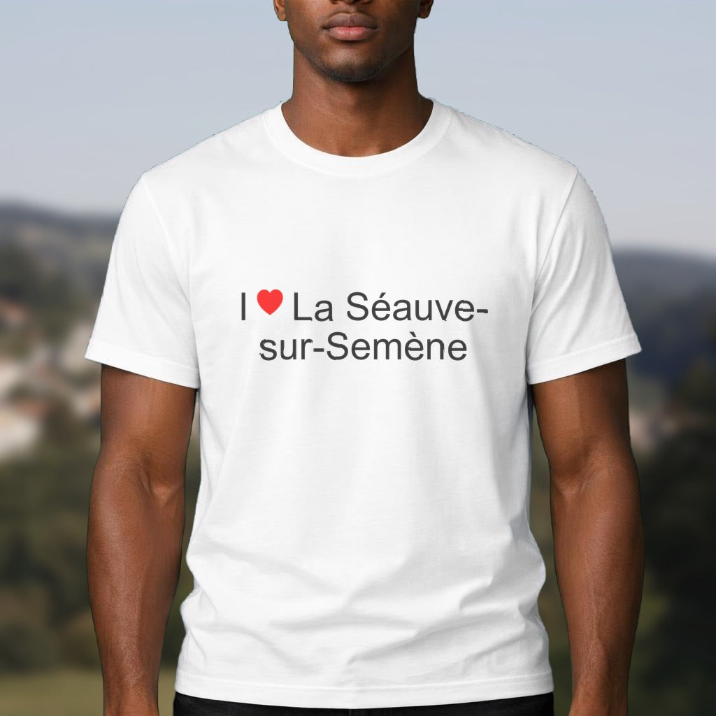 T-shirt I love la séauve-sur-semène