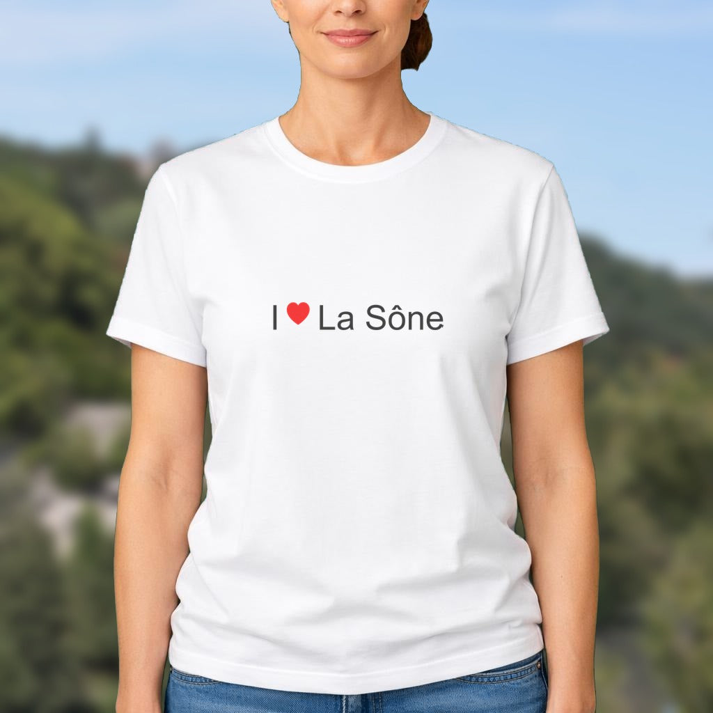 T-shirt I love la sône