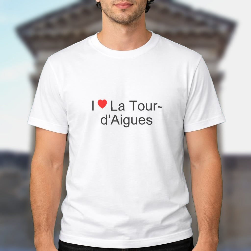 T-shirt I love la tour-d'aigues