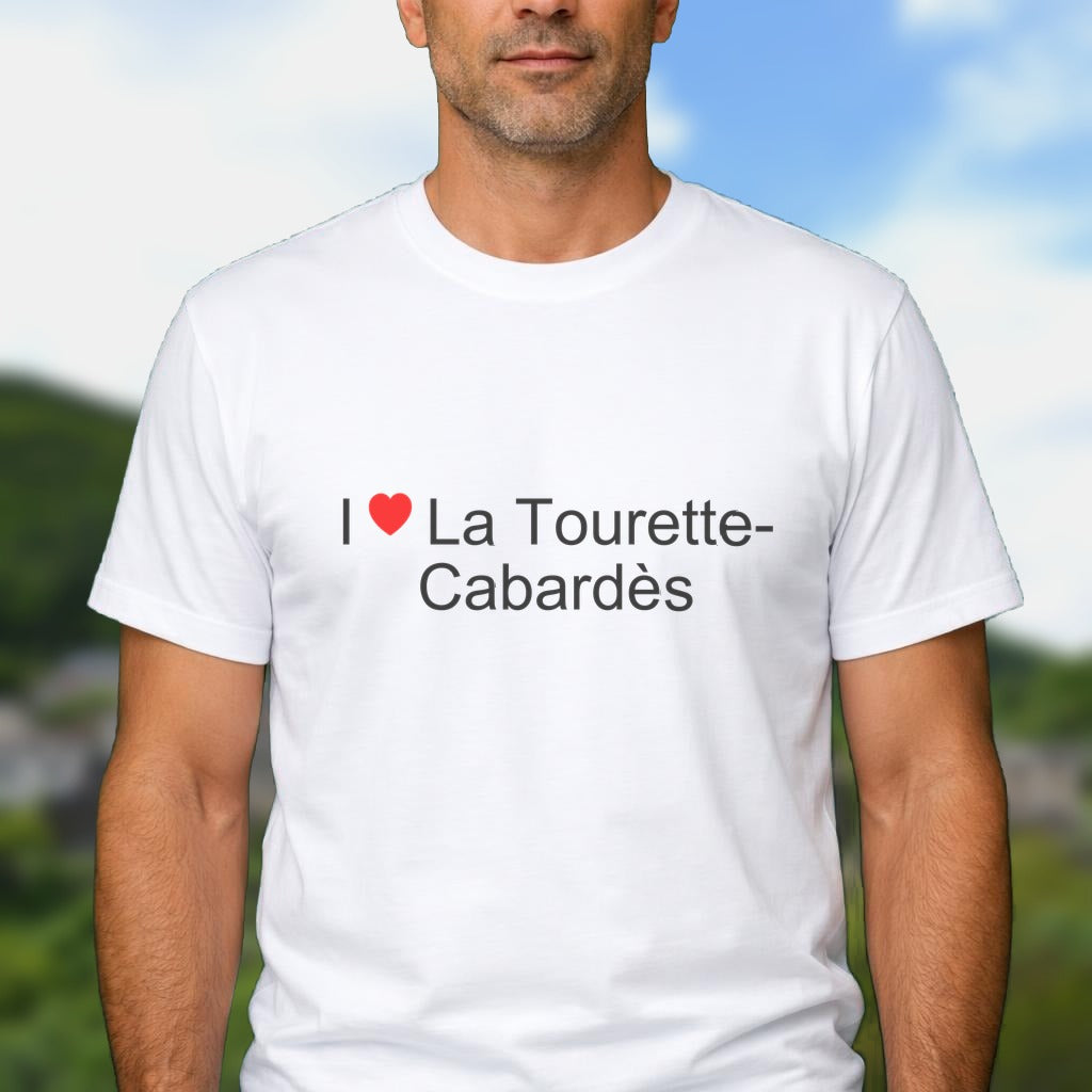 T-shirt I love la tourette-cabardès