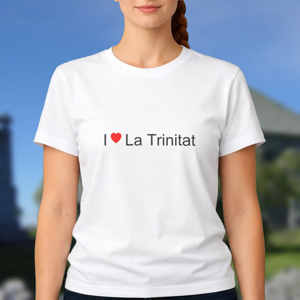 T-shirt I love la trinitat
