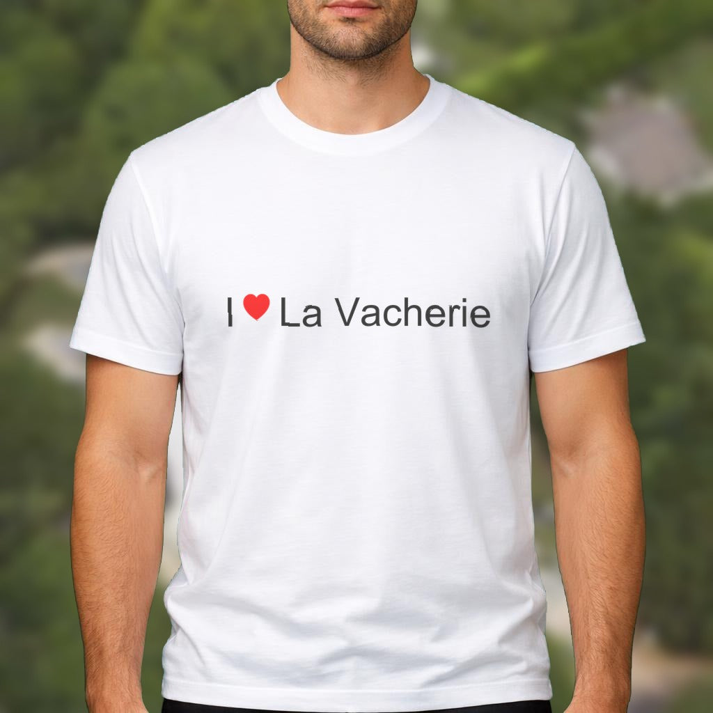 T-shirt I love la vacherie