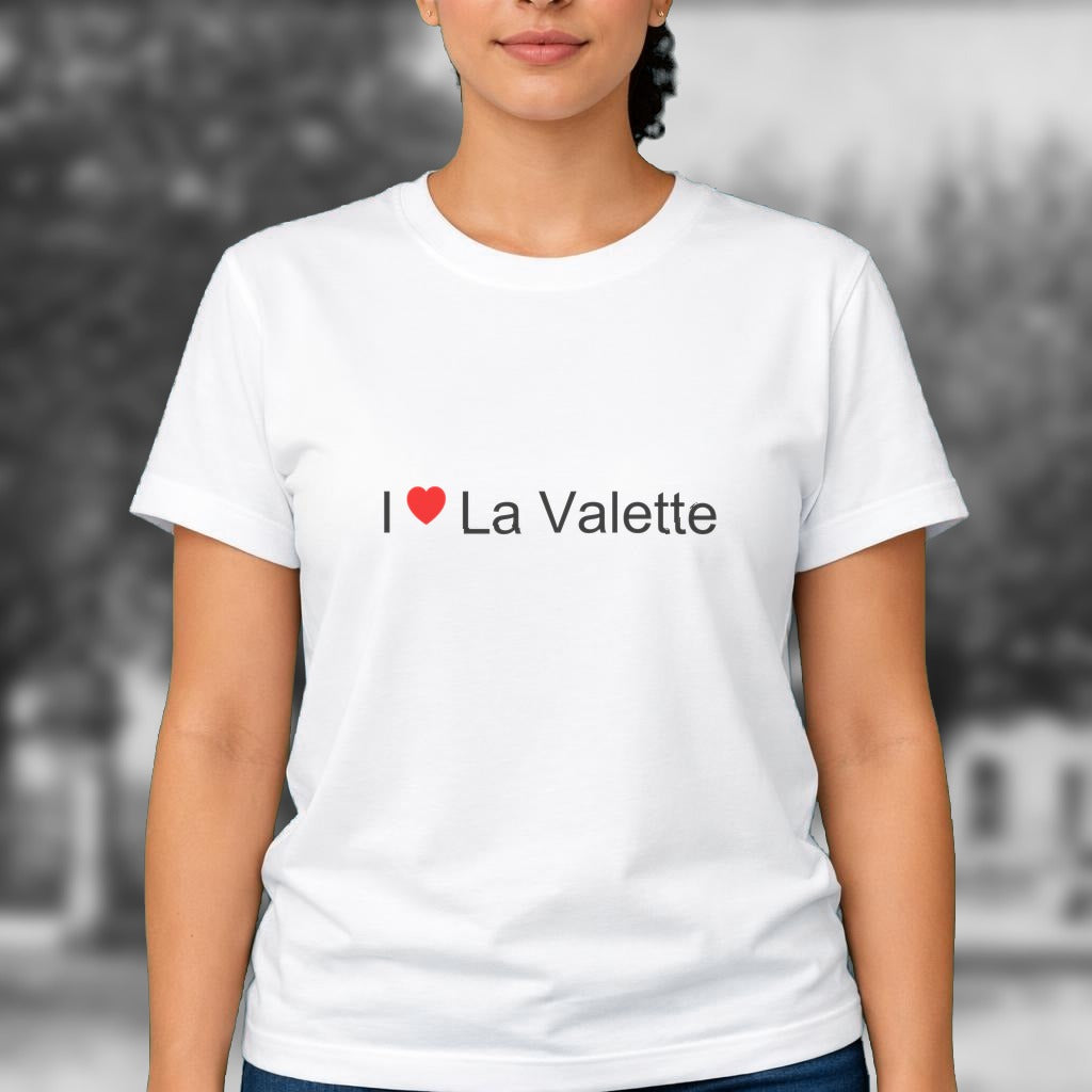 T-shirt I love la valette