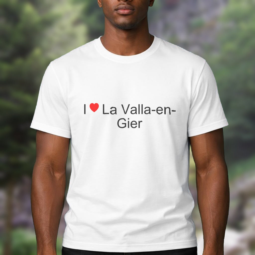 T-shirt I love la valla-en-gier