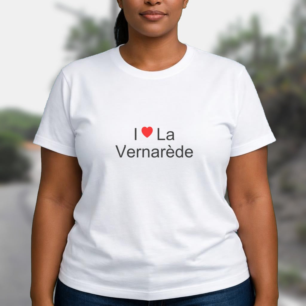 T-shirt I love la vernarède