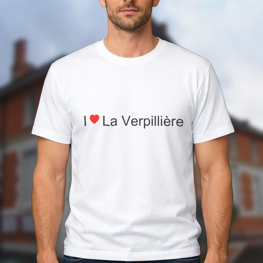 T-shirt I love la verpillière